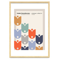 Stockholm Galleri Skandinavien Art Exhibition Poster