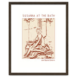 Susanna At The Bath – Jean Baptiste Santerre thumbnail