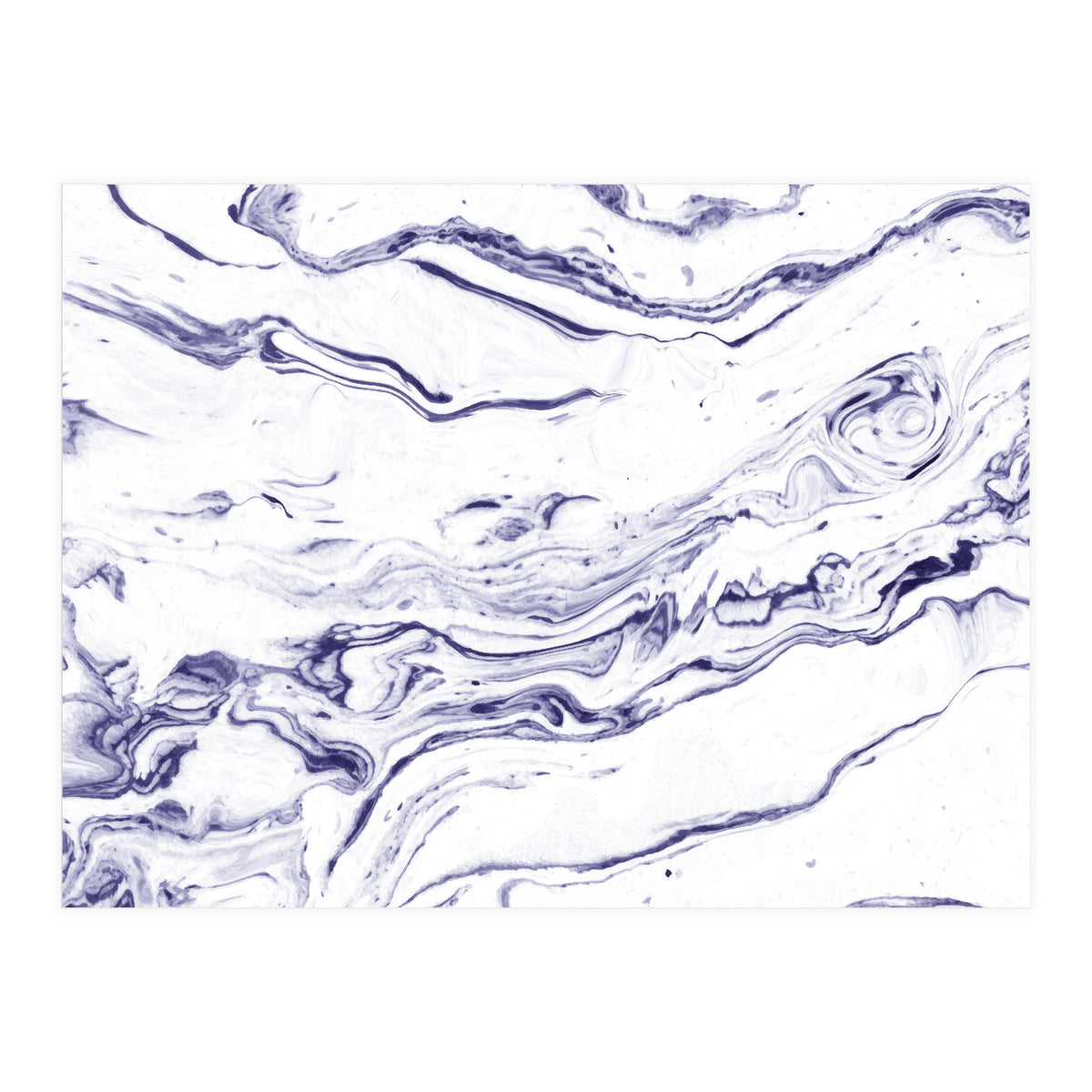 Navy Blue Marble #society6 #decor #marble (Print Only)