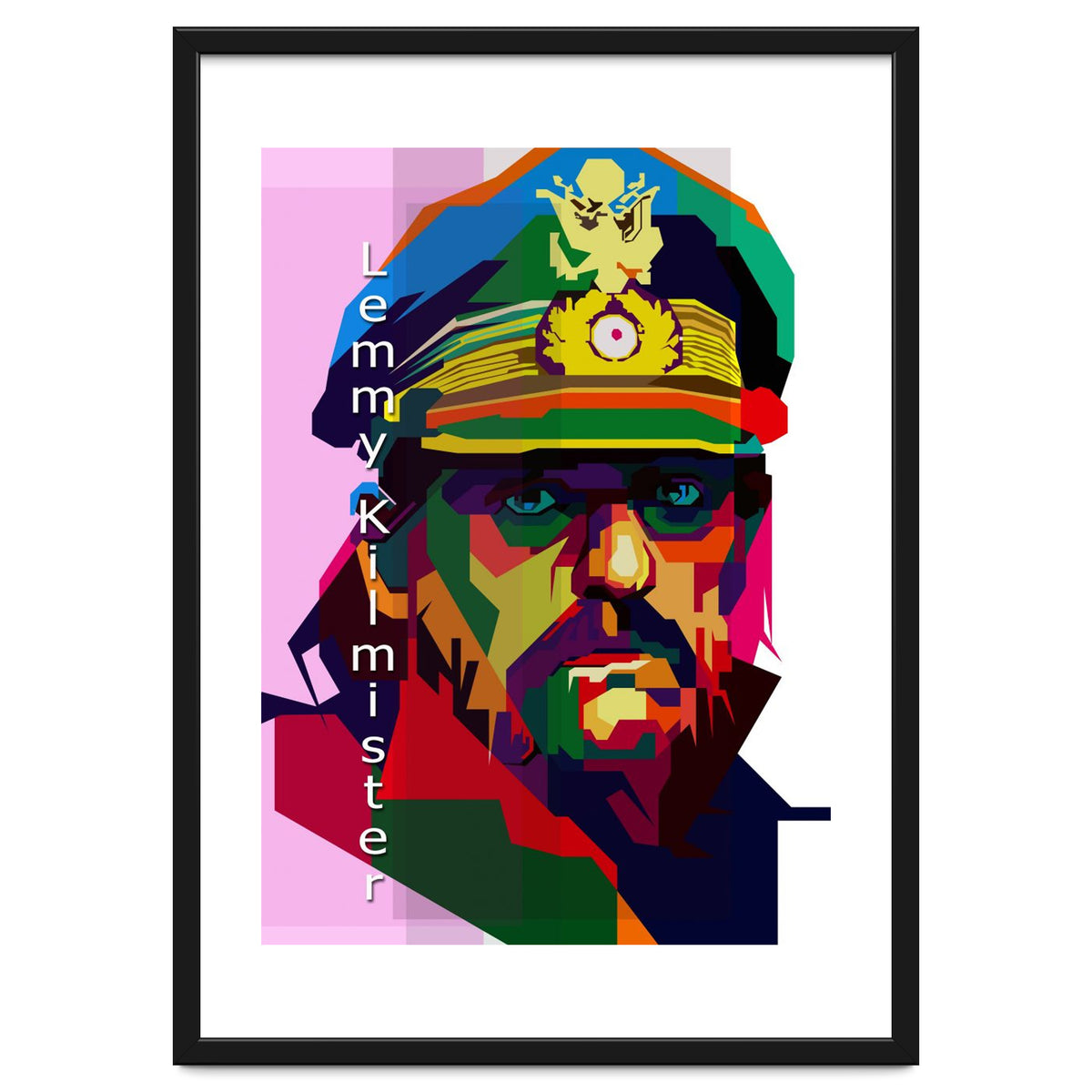 Lemmy Kilmister Motorhead English Metal Pop Art Wpap