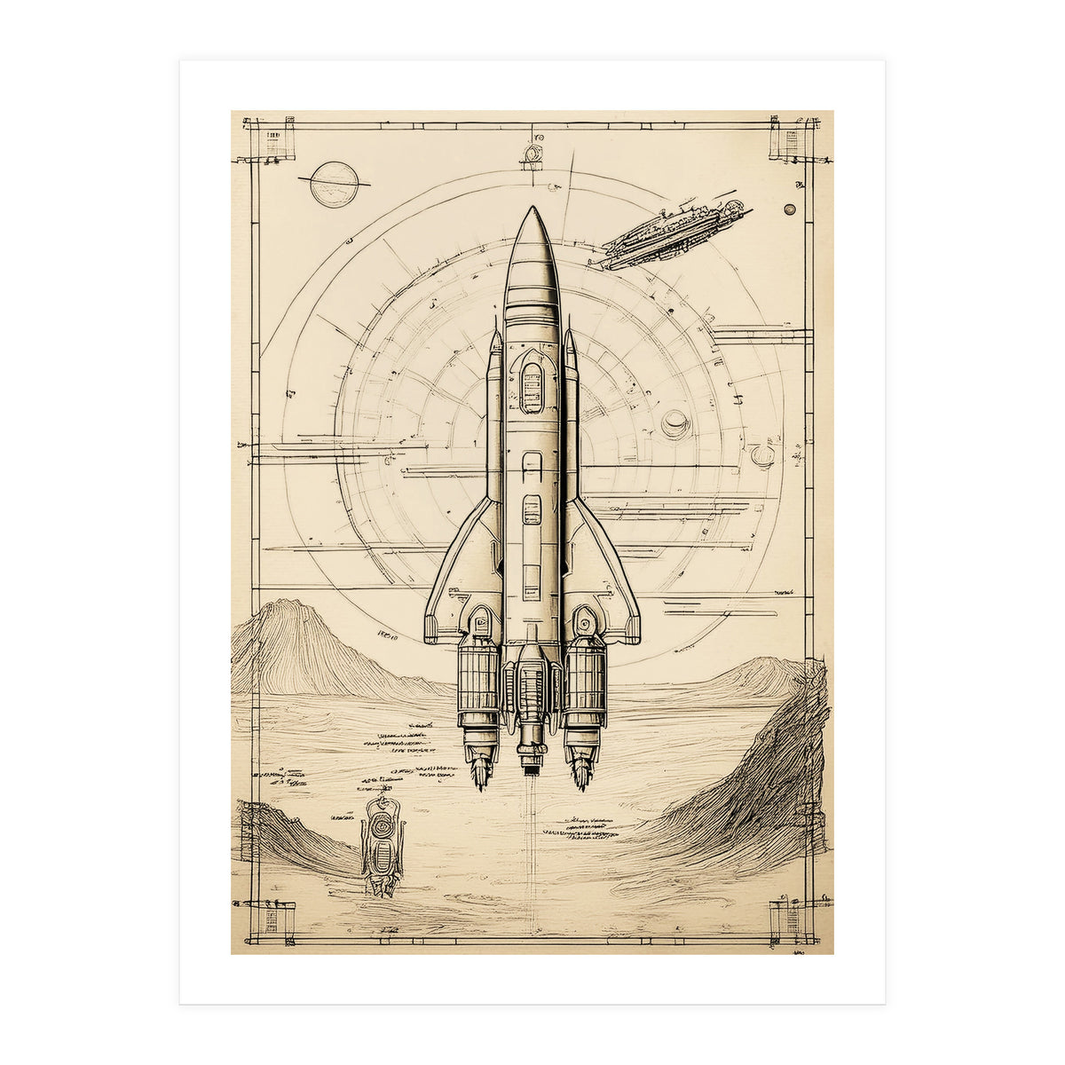 Back To The Moon 012 (Print Only)