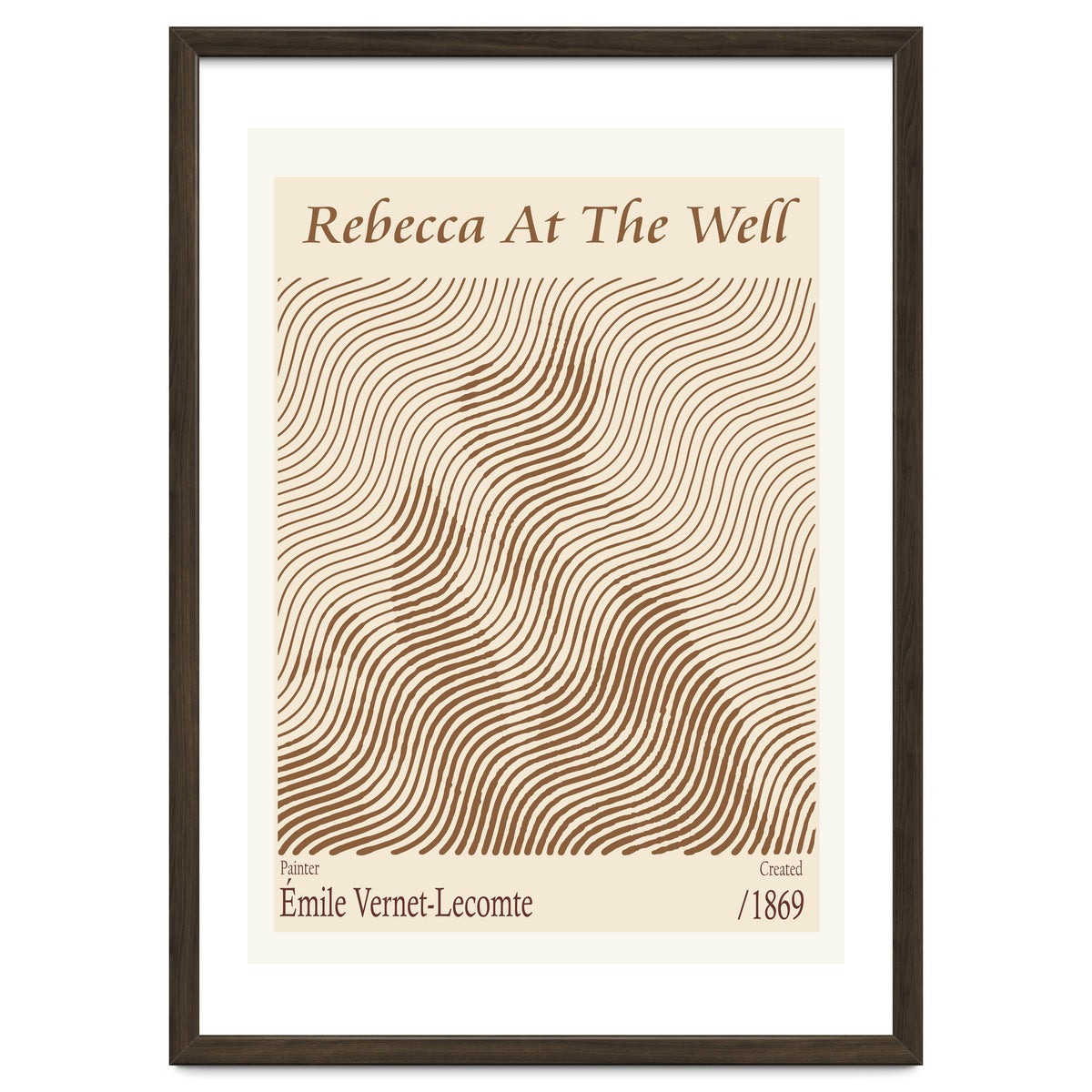 Rebecca At The Well – Émile Vernet Lecomte (1869)