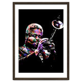 Dizzy Gillespie American Jazz Trumpeter Legend Colorful thumbnail