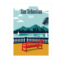 San Sebastian Beach, Spain (Print Only)