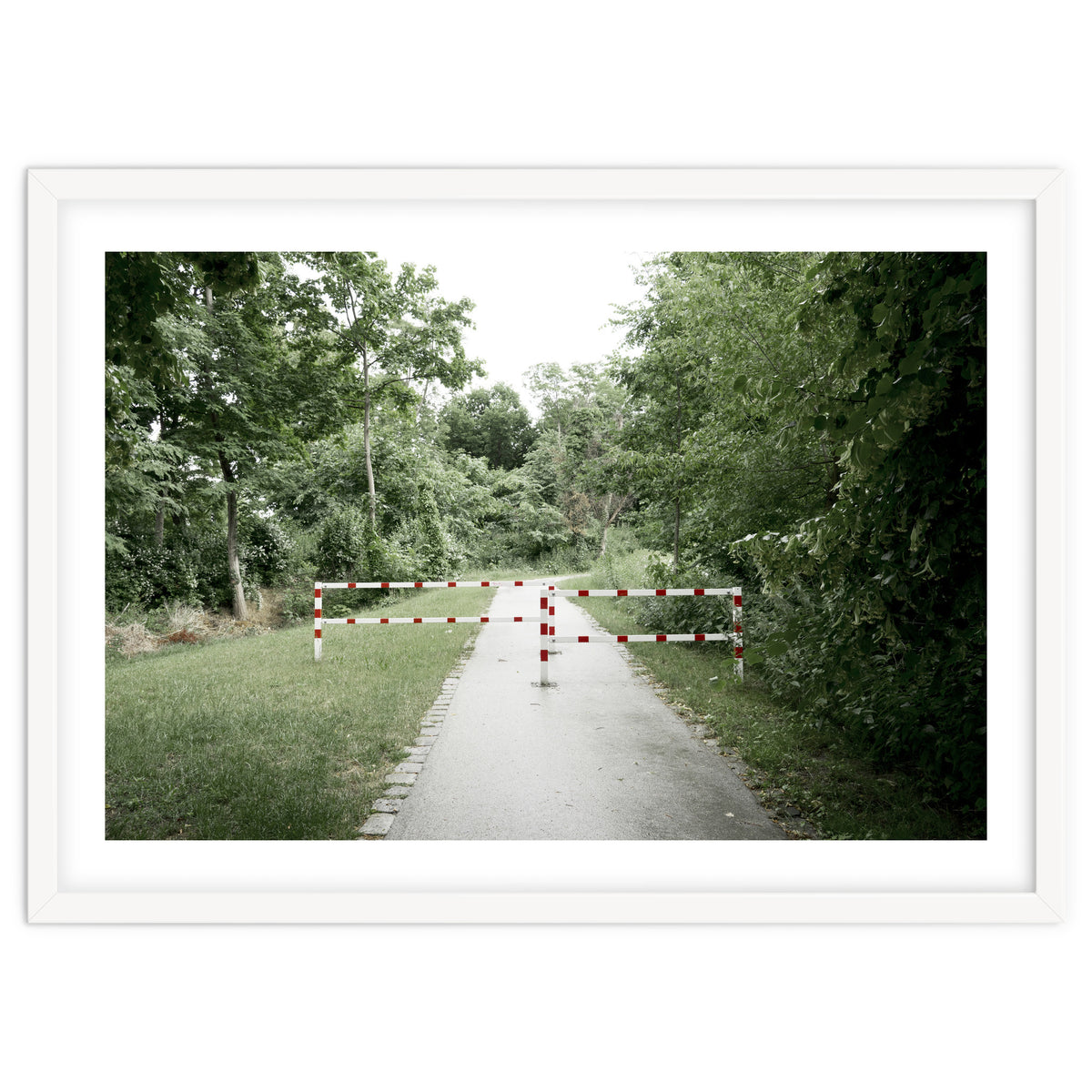 Entrance to the green park
