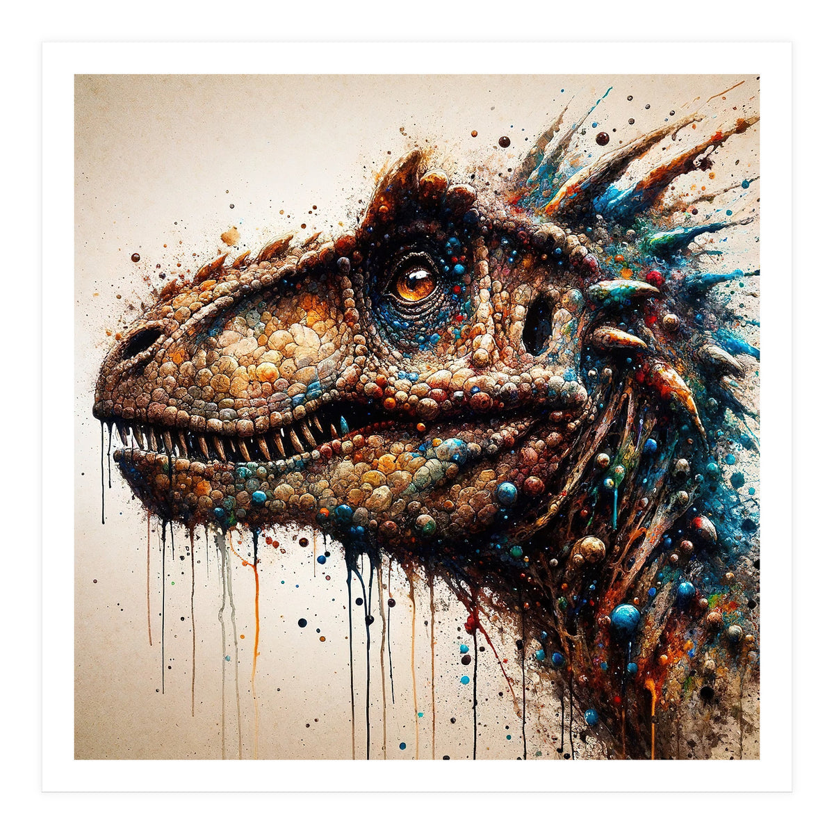 Powerful Dinosaur (Print Only)