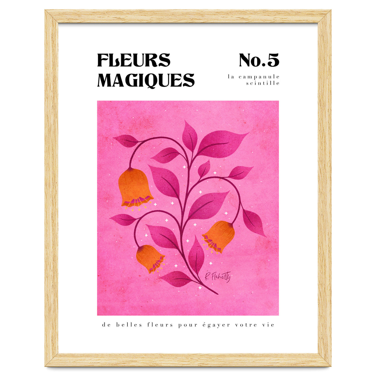 Magical Flowers No.5 Bellflower Sparkles