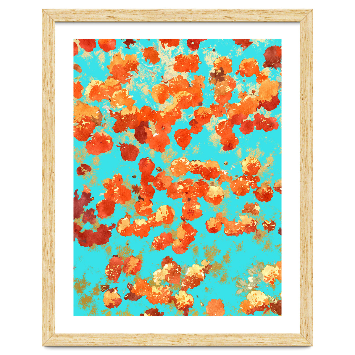 Teal Decor #society6