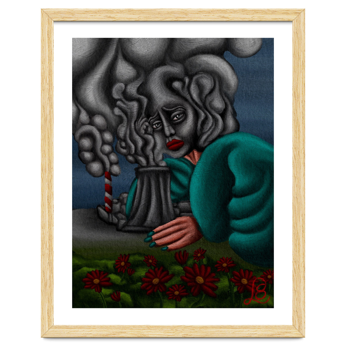 " It starts by the mind, then it takes the rest"