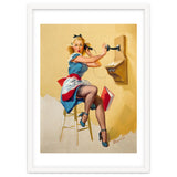 Pinup Gossip Girl On The Phone thumbnail