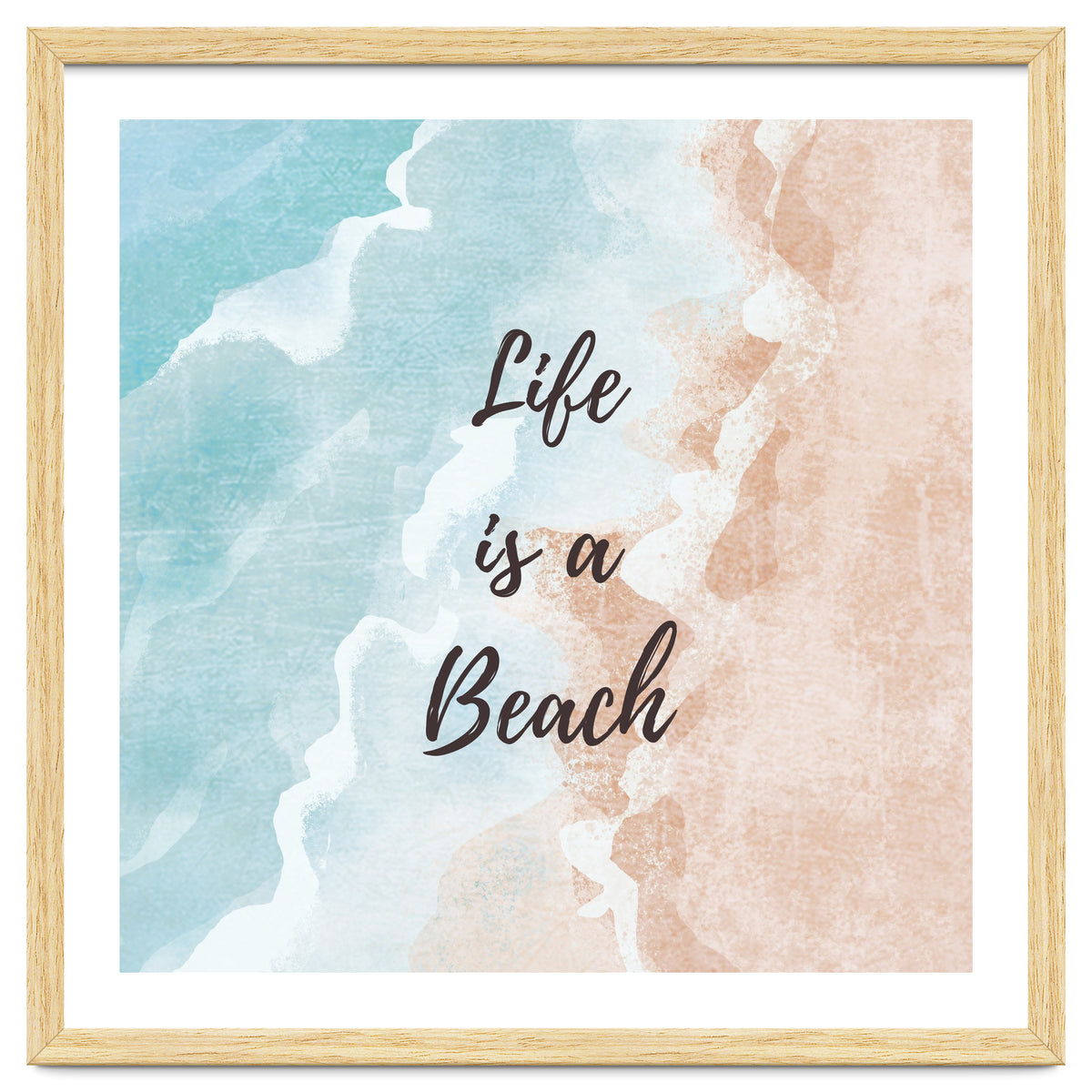 Life's a beach, enjoy the waves 🌊