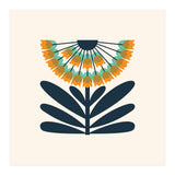 Orange Retro Allium  (Print Only) thumbnail