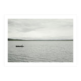 A boy pedaling the Board on the Lake - Iceland (Print Only) thumbnail