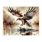 Majestic Eagle In Flight (Print Only) thumbnail