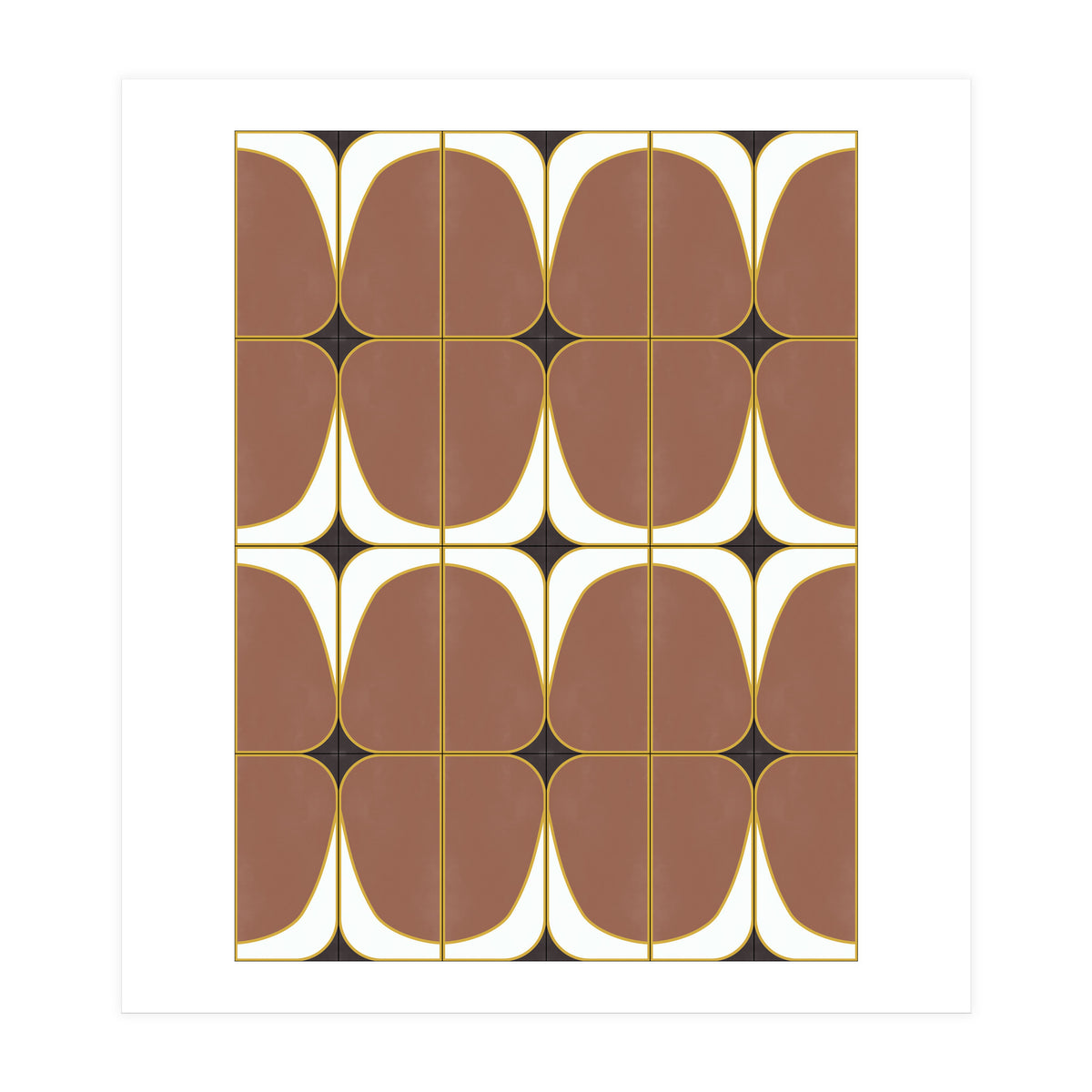 Elegant Sassy Seventies Tiles (Print Only)
