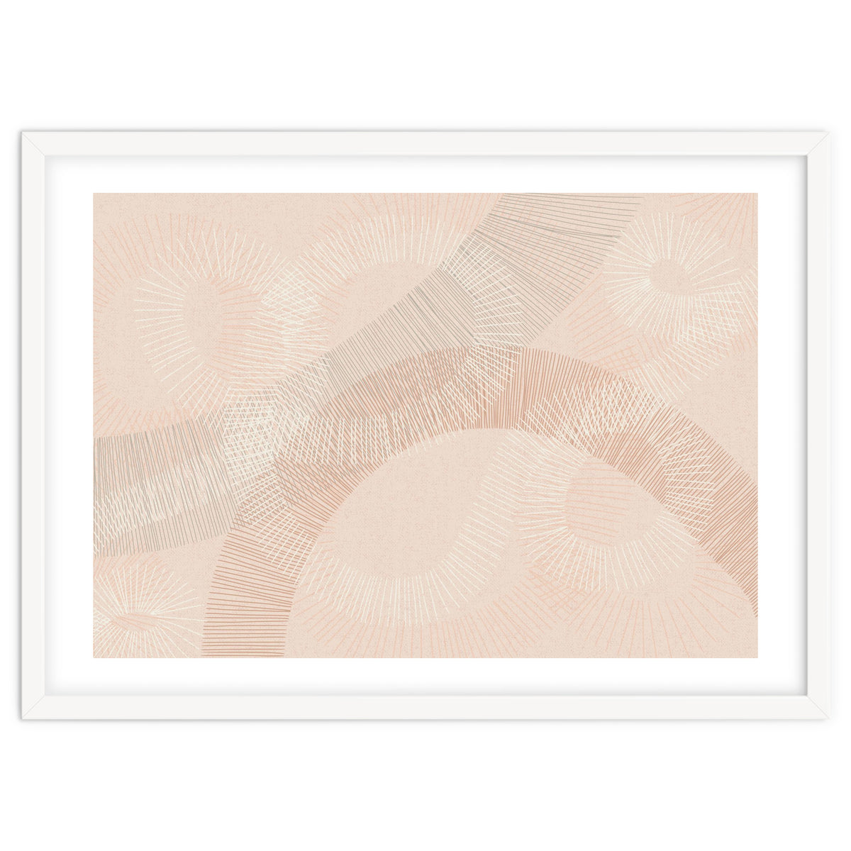 calming essentials Curved Lines pale mocha mousse