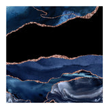 Navy & Rose Gold Agate Texture 16 (Print Only) thumbnail