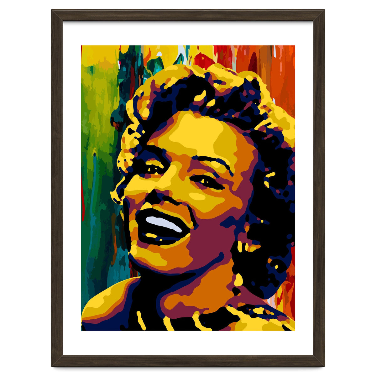 Marilyn Monroe Colorful abstract 2