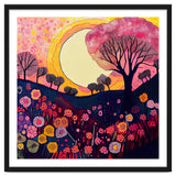 Folk Sunset Over Floral Hills thumbnail