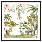 Watercolor Wild Animals Jungle thumbnail