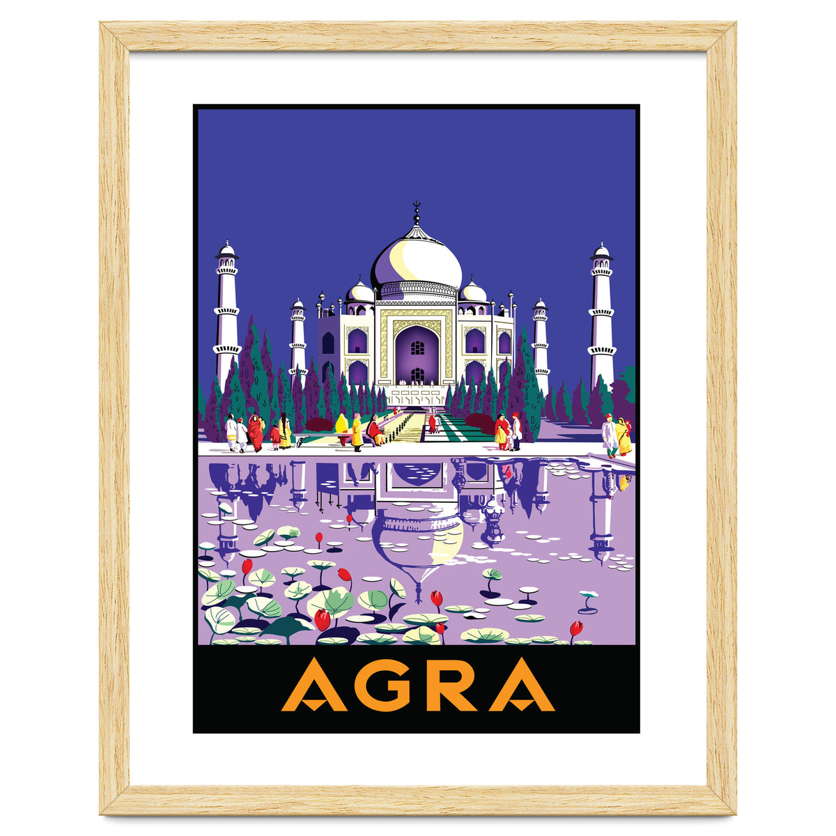 Agra, Taj Mahal, India