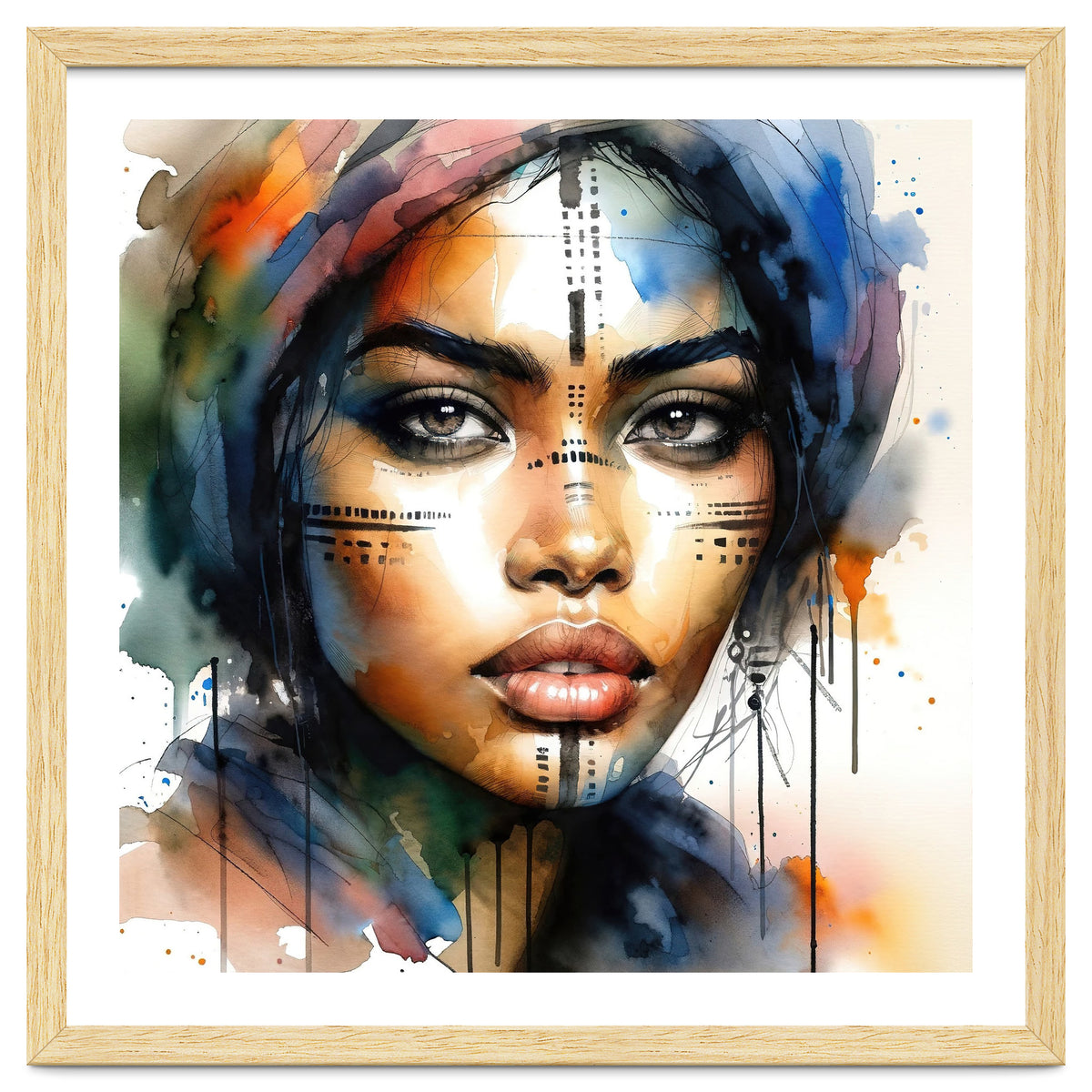 Tribal Muse Portrait