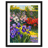 Sun-Drenched Secret Garden Oil Painting thumbnail