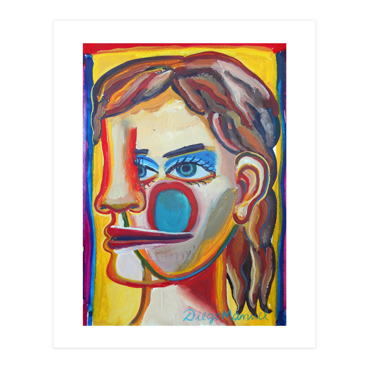 Cabeza De Mujer 29 (Print Only)