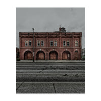 Central Fire Hall No 1 Color Version (Print Only)