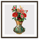 flower vase collage art thumbnail