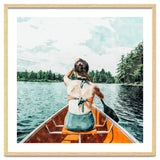 Row Your Own Boat | Woman Empowerment Confidence Painting | Positive Growth Mindset Boho Adventure thumbnail