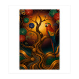 Parrot in Retro Contemporary Aesthetics (Print Only) thumbnail