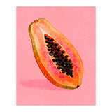 Papaya fruit illustration (Print Only) thumbnail