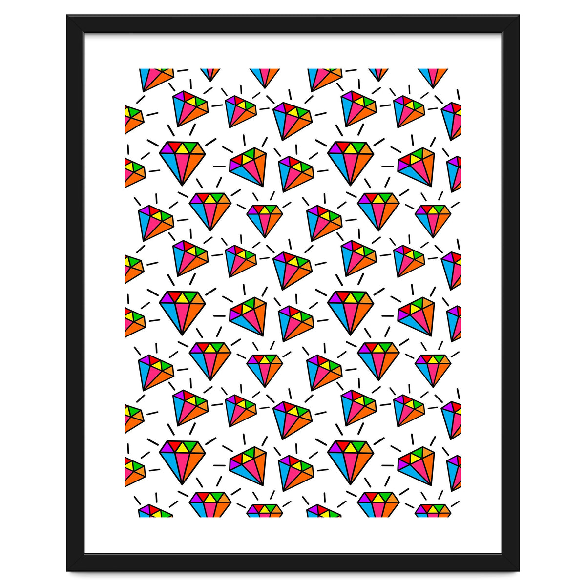 Cute diamonds pattern