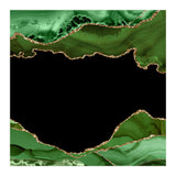 Green & Gold Agate Texture 18  (Print Only) thumbnail