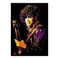 Prince Musician Legend in Pop Art (Print Only)