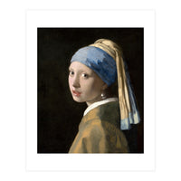 Johannes Vermeer - Girl with a Pearl Earring (Print Only)