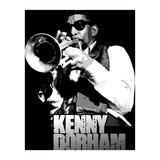Kenny Dorham Jazz Trumpeter in Grayscale (Print Only) thumbnail