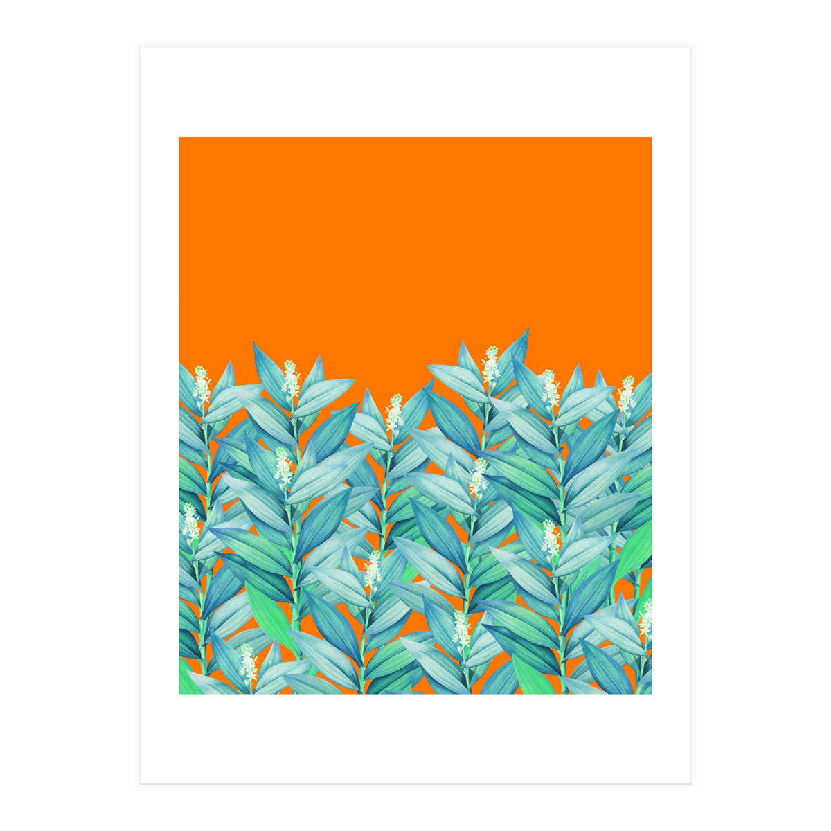 Nevertheless #Botanical Watercolor Illustration + Digital Art (Print Only)