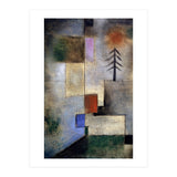 Paul Klee Small Fir Tree Abstract Painting (Print Only) thumbnail