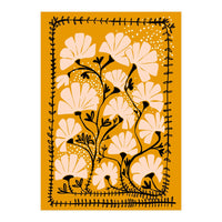 Ever blooming good vibes mustard yellow (Print Only)