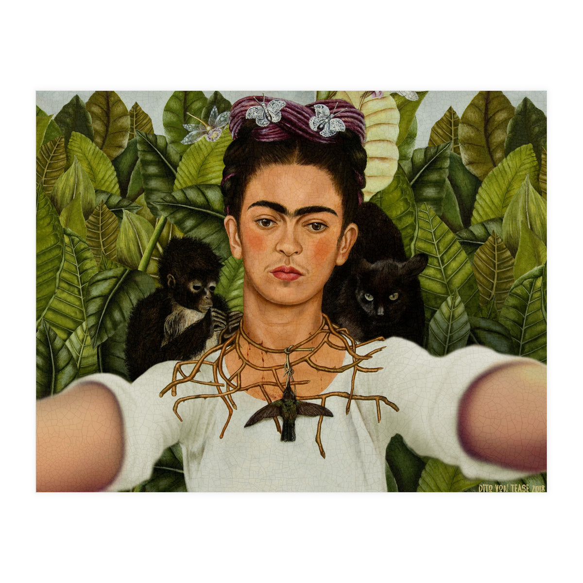 Frida Kahlo - Selfie (Print Only)