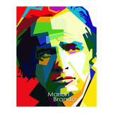 Marlon Brando Pop Art WPAP (Print Only) thumbnail