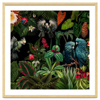 Moody Botanical Midnight Jungle Birds