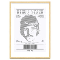 Receipt Art Ringo Starr Quotes