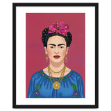 Frida Kahlo Portrait Illustration thumbnail