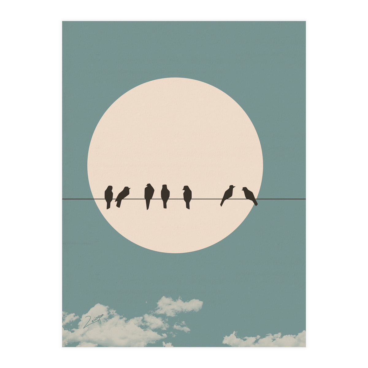 Up in the Sky (Print Only)