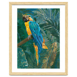 Macaw in the jungle thumbnail