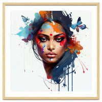 Aerial Bloom Hindu Portrait