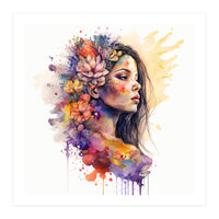 Golden Bloom Profile (Print Only)